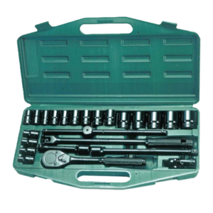 طقم لقم 2/1" اسود 24 ق مشرشر - ش صاج بالبوصة من 16/5"" الى 1.25"" 4625-2A"